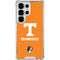 University of Tennessee-Knoxville T Logo on Orange Galaxy S25 Ultra Clear Case